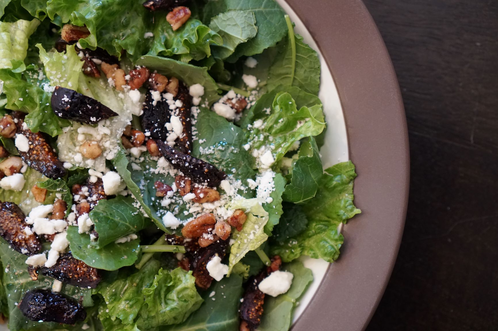 Autumn Salad with Maple Bourbon Vinaigrette