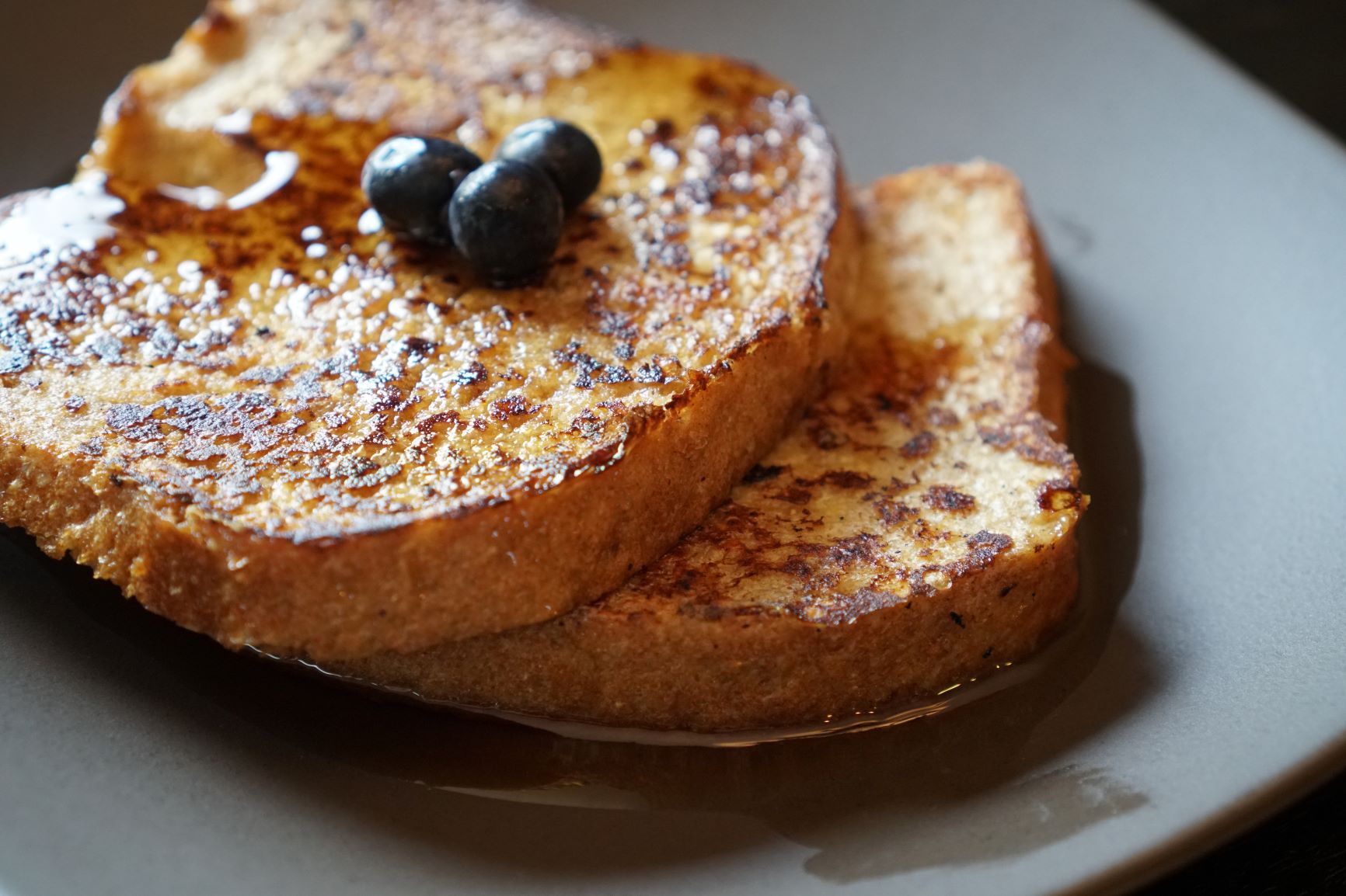 Bourbon Vanilla French Toast for Two