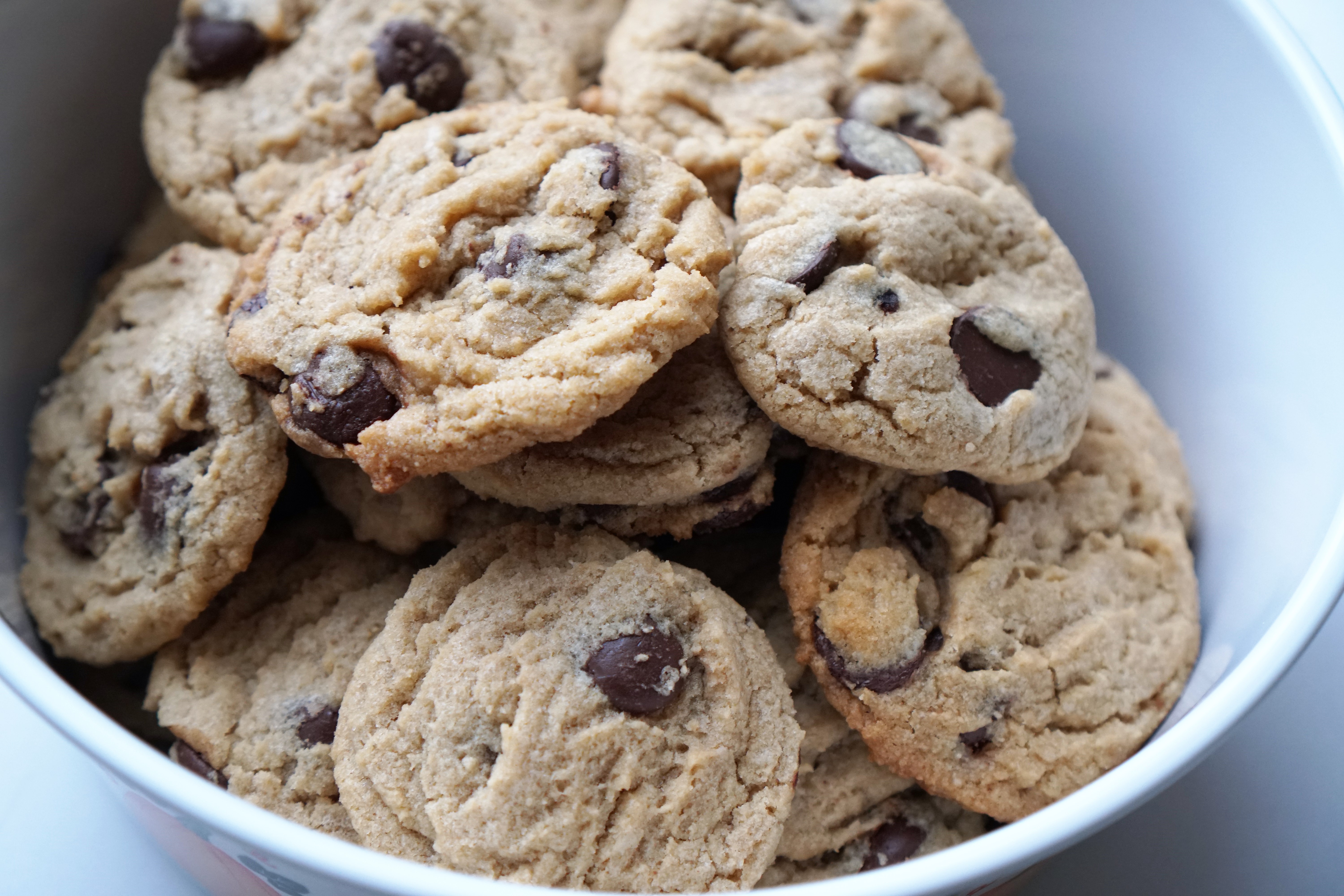 The Best Eggless Chocolate Chip Cookies