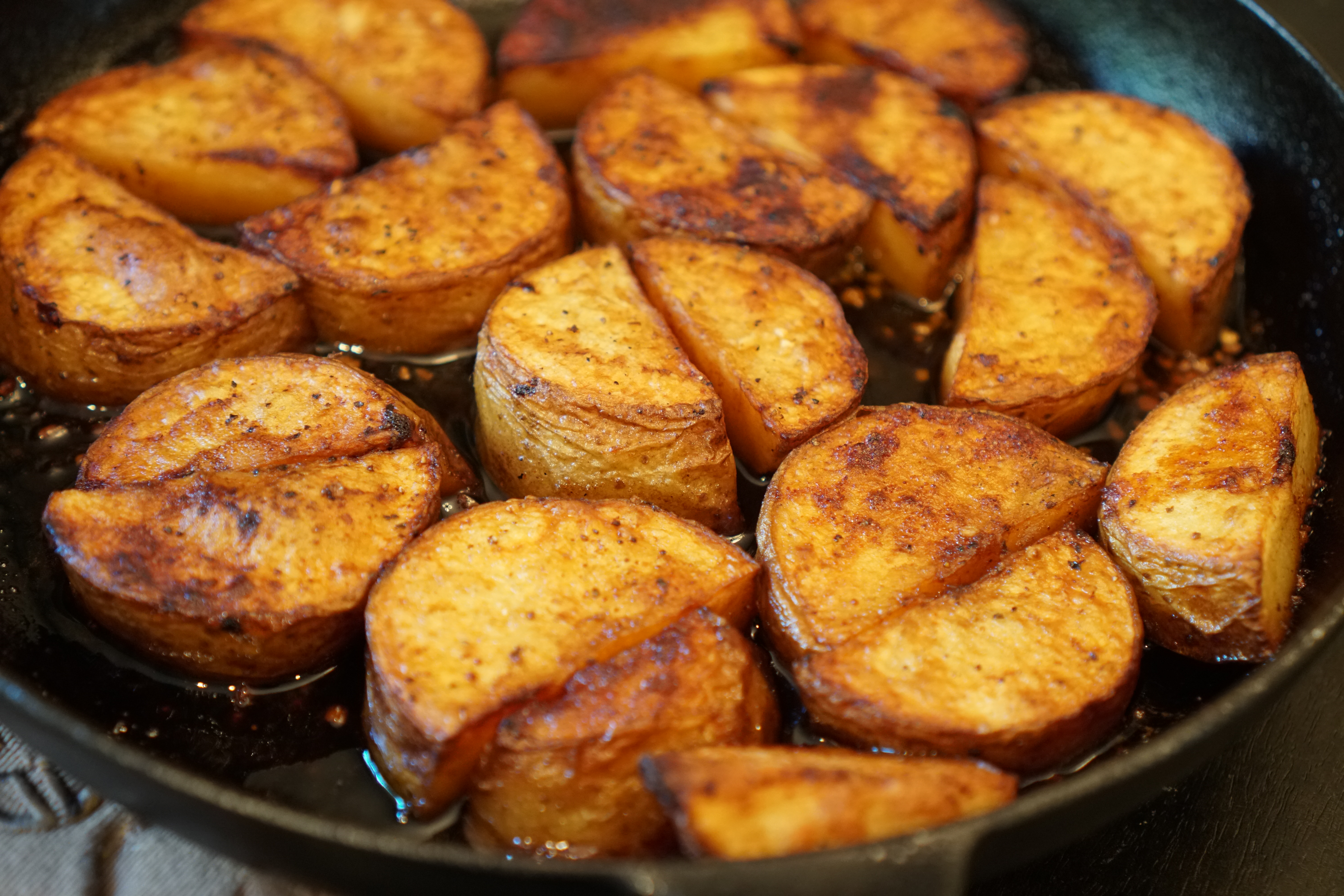 Spicy Skillet Potatoes